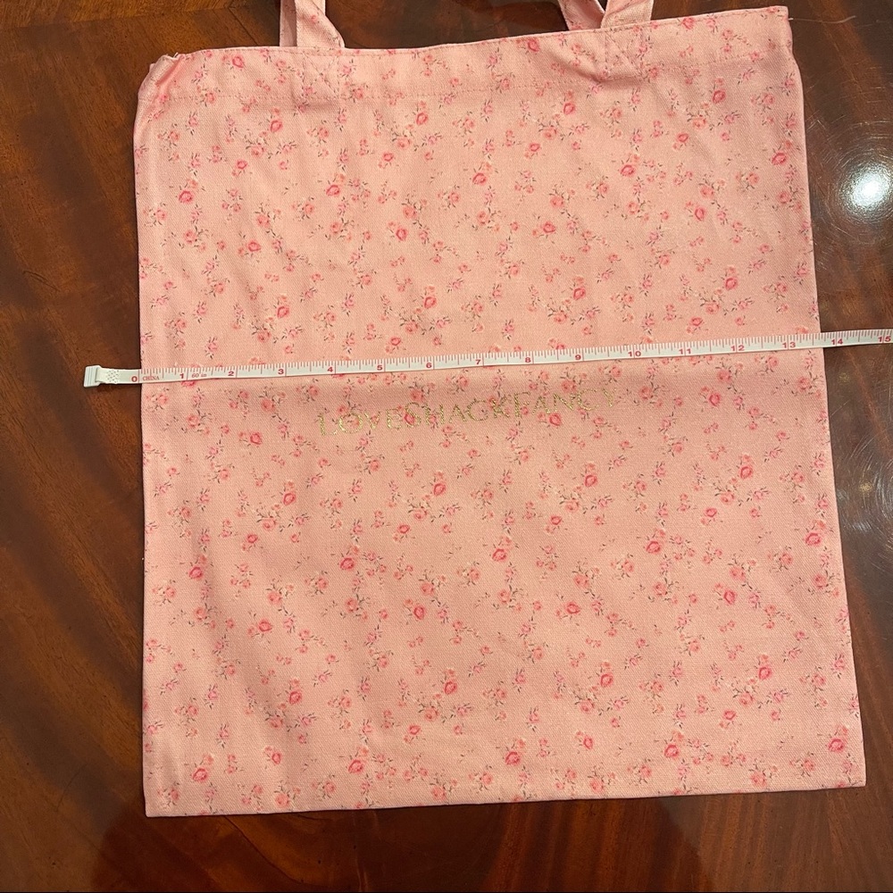 LoveShackFancy Pink Floral Tote Bag - Picture 11 of 13